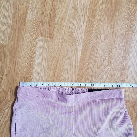 Alfred Dunner Missy Alpine Lodge Corduroy Mid-Rise Short Length Pants sz 14 - Picture 7 of 10